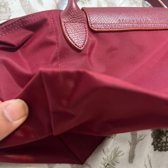 Longchamp le pliage club tote -Red Garnet - Picture 15 of 15